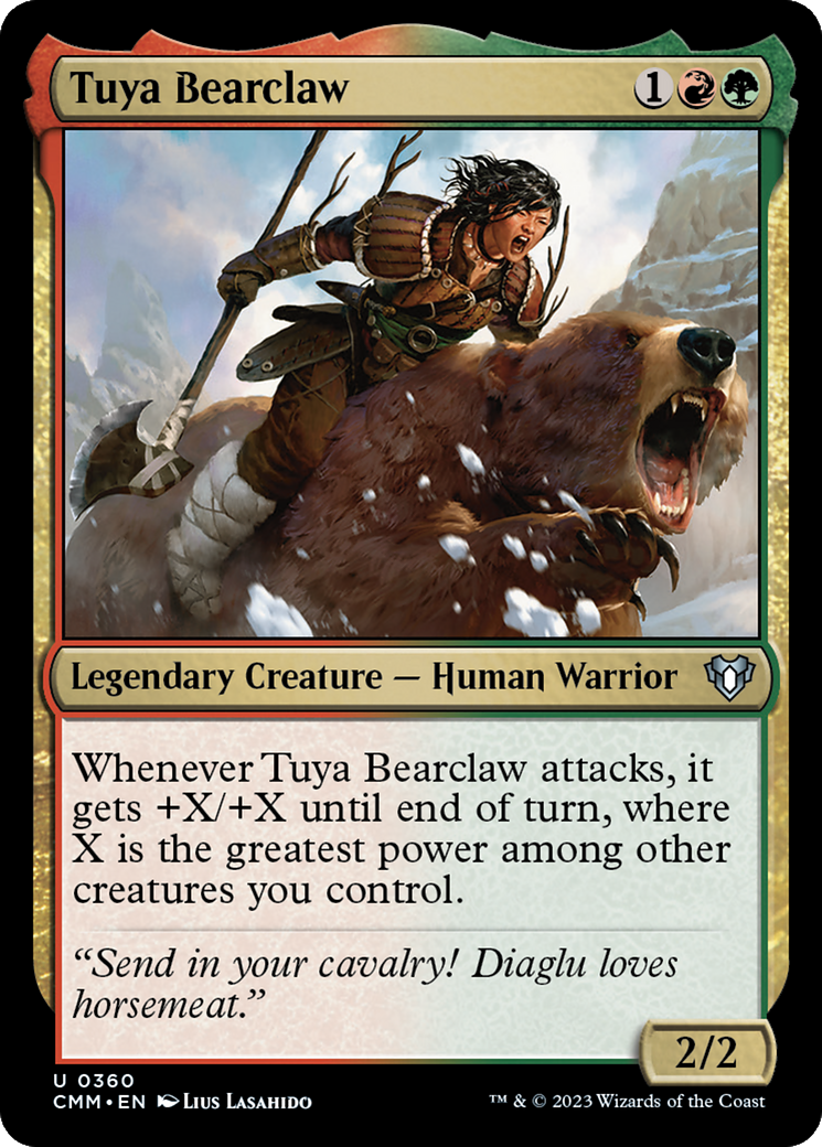 Tuya Bearclaw [Commander Masters] | Kessel Run Games Inc. 