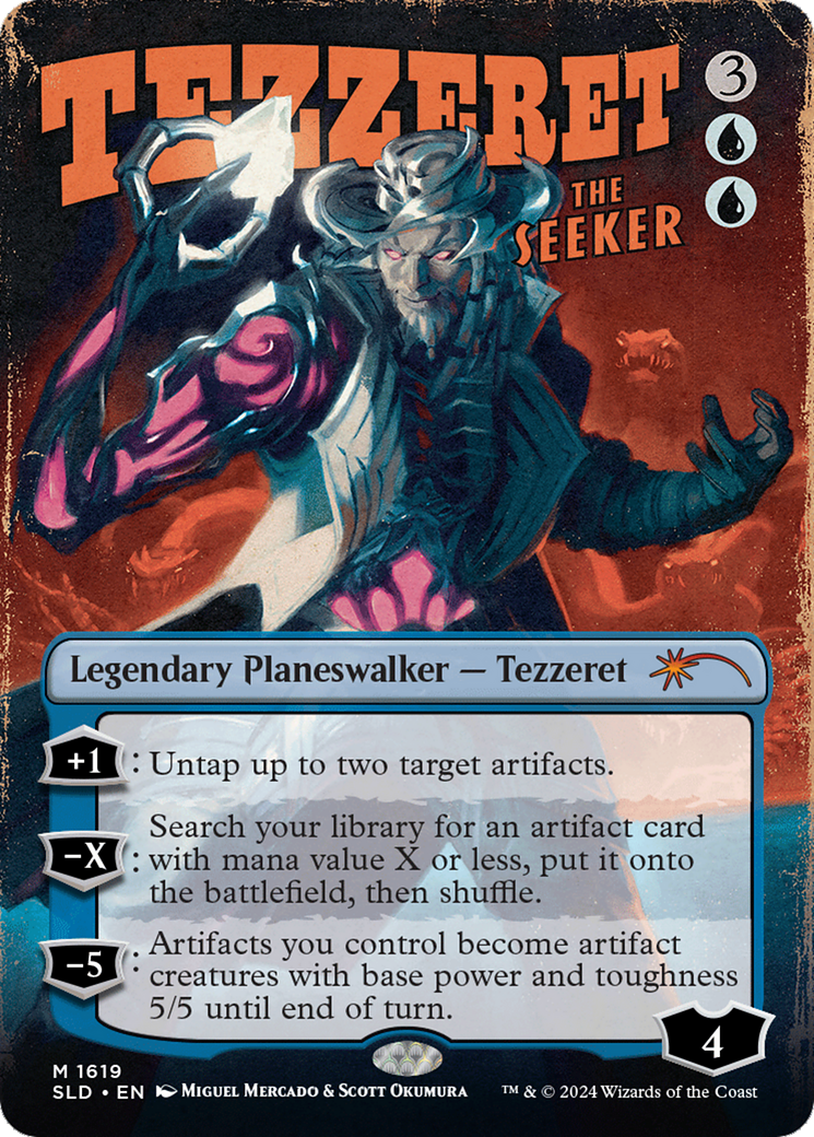 Tezzeret the Seeker (1619) [Secret Lair Drop Series] | Kessel Run Games Inc. 