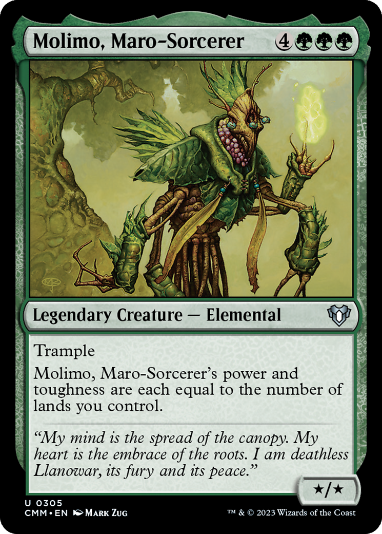 Molimo, Maro-Sorcerer [Commander Masters] | Kessel Run Games Inc. 