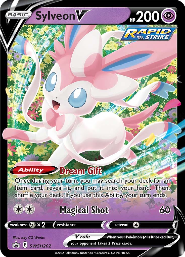 Sylveon V (SWSH202) [Sword & Shield: Black Star Promos] | Kessel Run Games Inc. 