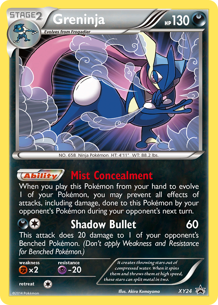 Greninja (XY24) [XY: Black Star Promos] | Kessel Run Games Inc. 