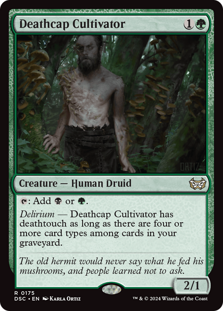 Deathcap Cultivator [Duskmourn: House of Horror Commander] | Kessel Run Games Inc. 