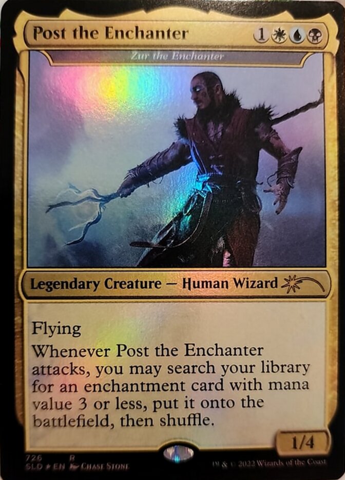 Zur the Enchanter - Post the Enchanter [Secret Lair Drop Promos] | Kessel Run Games Inc. 