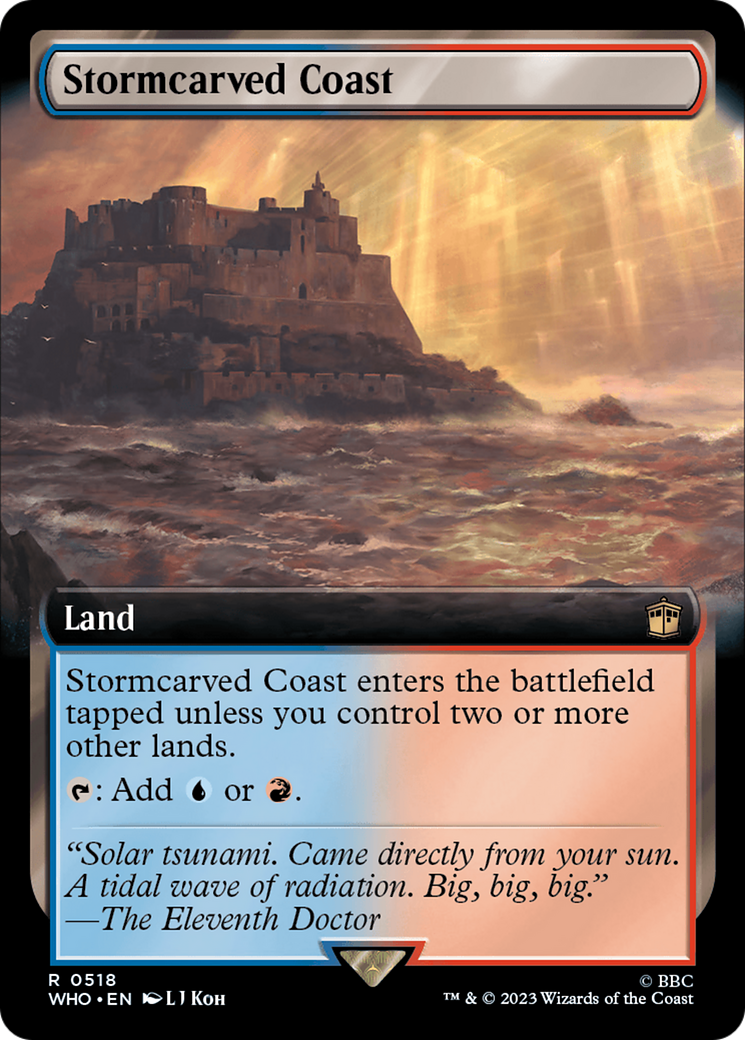 Stormcarved Coast (Extended Art) [Doctor Who] | Kessel Run Games Inc. 
