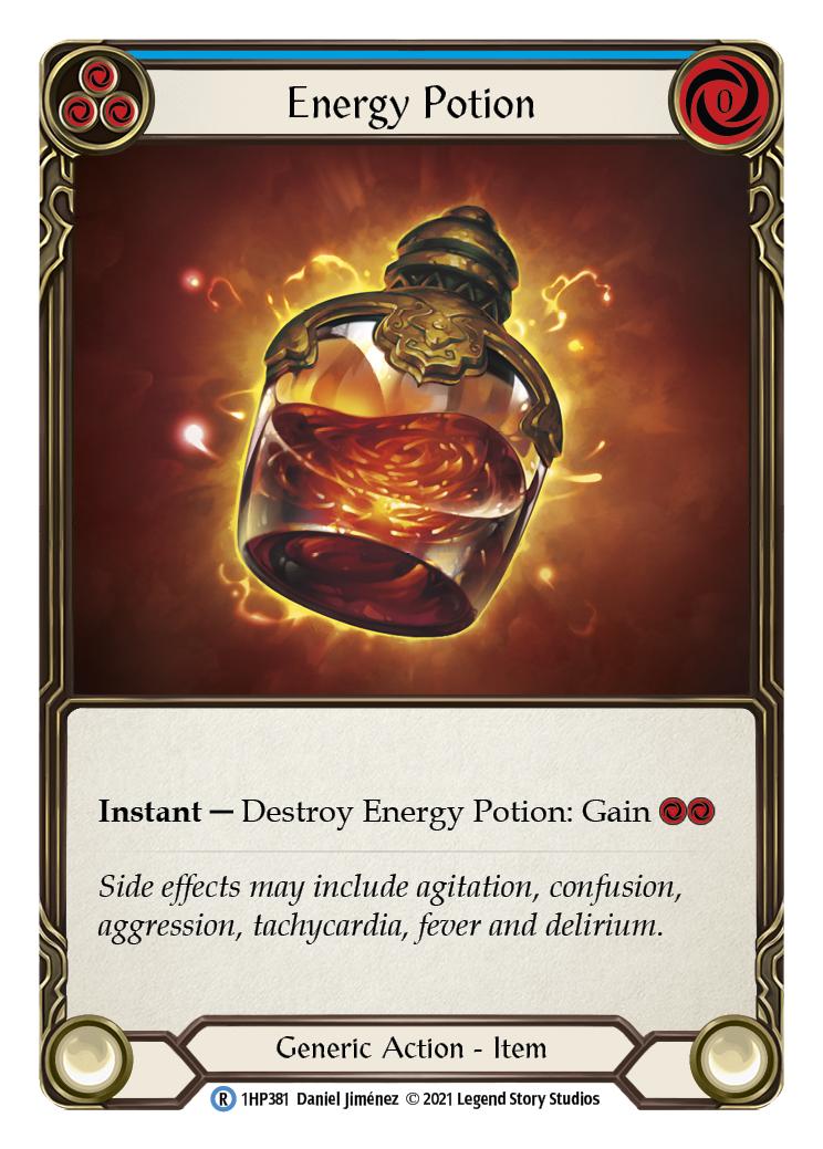 Energy Potion [1HP381] (History Pack 1) | Kessel Run Games Inc. 