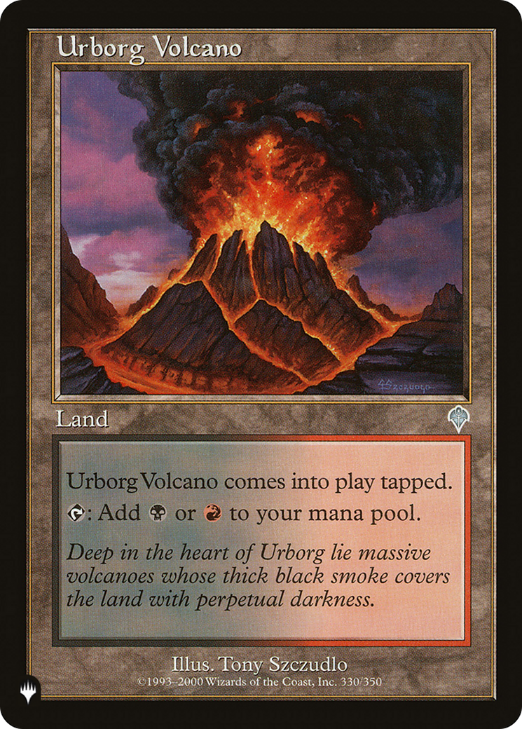 Urborg Volcano [The List Reprints] | Kessel Run Games Inc. 