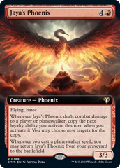 Jaya's Phoenix (Extended Art) [Commander Masters] | Kessel Run Games Inc. 