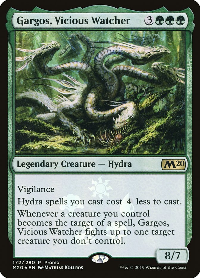 Gargos, Vicious Watcher [Resale Promos] | Kessel Run Games Inc. 