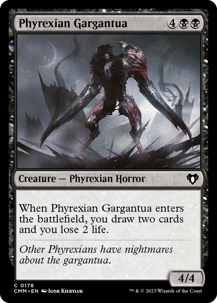 Phyrexian Gargantua [Commander Masters] | Kessel Run Games Inc. 