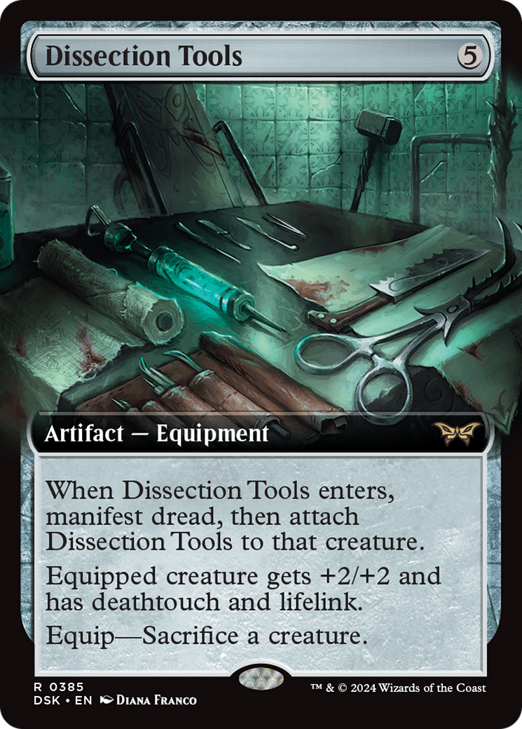 Dissection Tools (Extended Art) [Duskmourn: House of Horror] | Kessel Run Games Inc. 