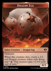 City's Blessing // Dragon Egg Double-Sided Token [Commander Masters Tokens] | Kessel Run Games Inc. 