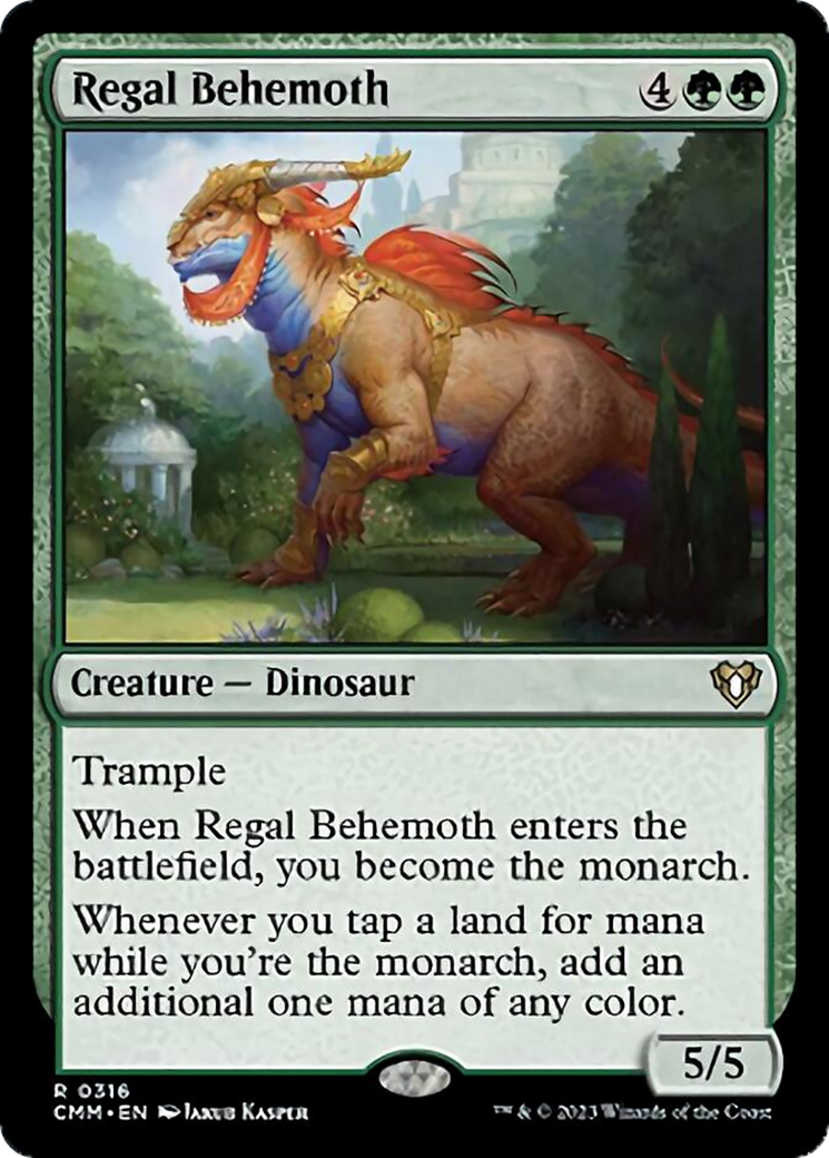 Regal Behemoth [Commander Masters] | Kessel Run Games Inc. 