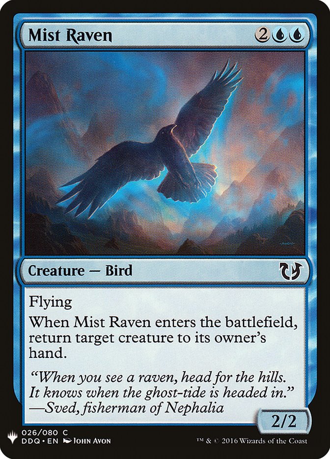 Mist Raven [Mystery Booster] | Kessel Run Games Inc. 