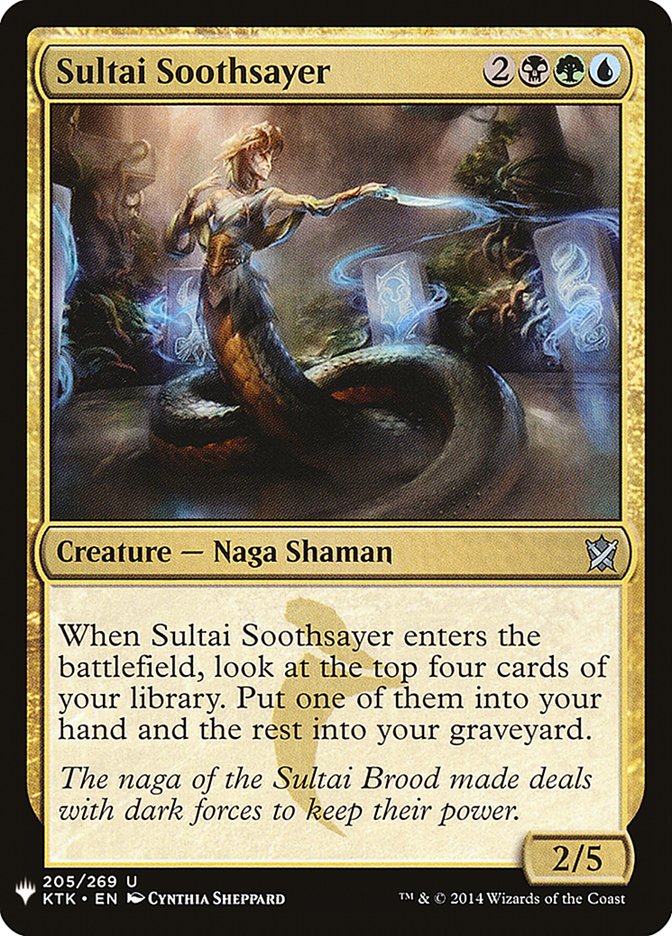 Sultai Soothsayer [Mystery Booster] | Kessel Run Games Inc. 