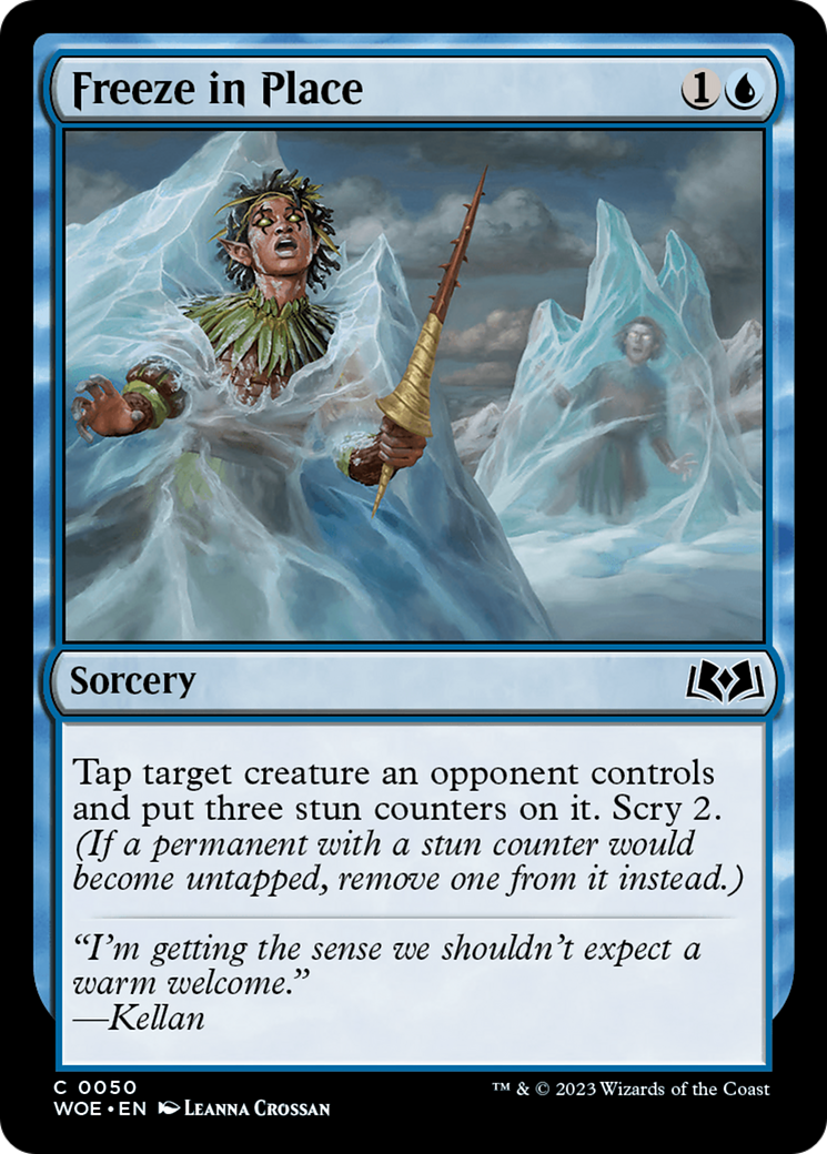 Freeze in Place [Wilds of Eldraine] | Kessel Run Games Inc. 