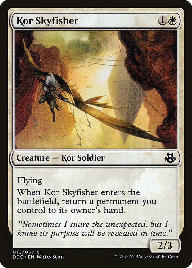 Kor Skyfisher [Duel Decks: Elspeth vs. Kiora] | Kessel Run Games Inc. 