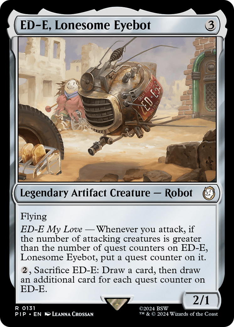 ED-E, Lonesome Eyebot [Fallout] | Kessel Run Games Inc. 