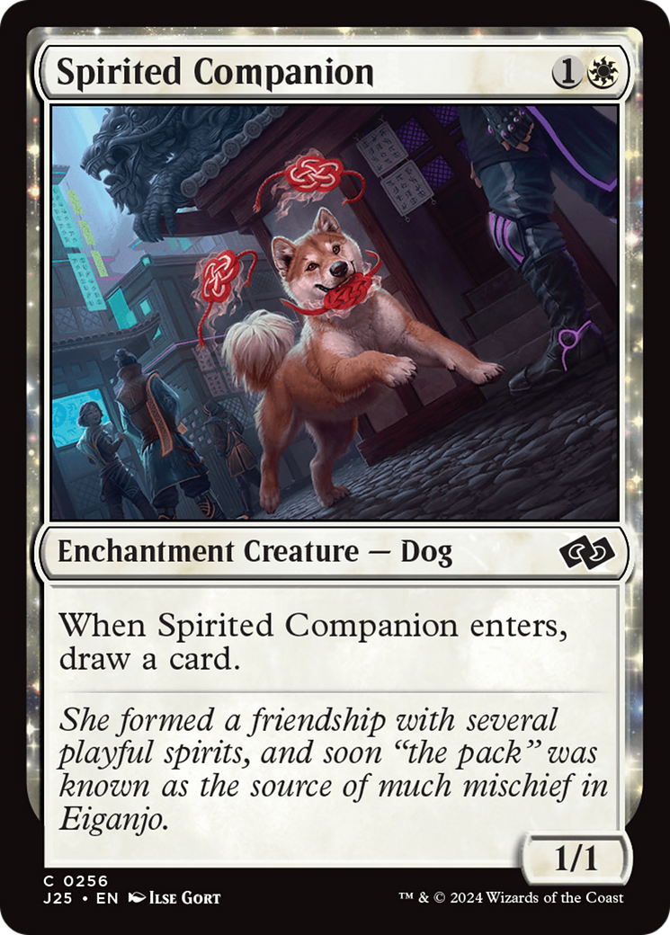 Spirited Companion [Foundations Jumpstart] | Kessel Run Games Inc. 