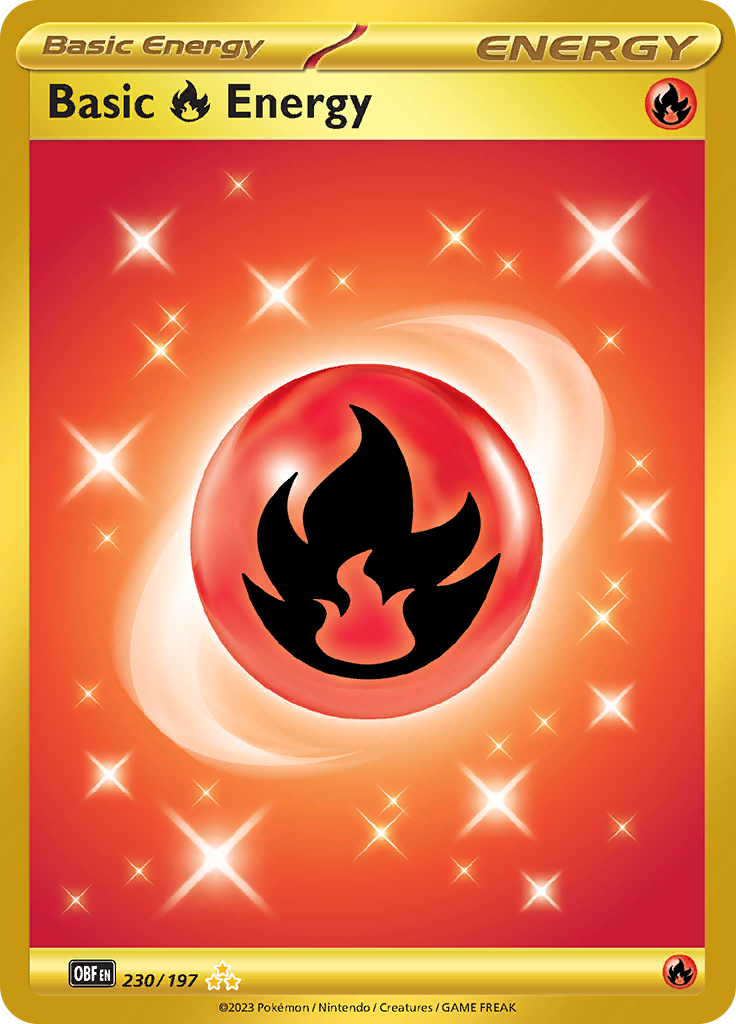 Basic Fire Energy (230/197) [Scarlet & Violet: Obsidian Flames] | Kessel Run Games Inc. 