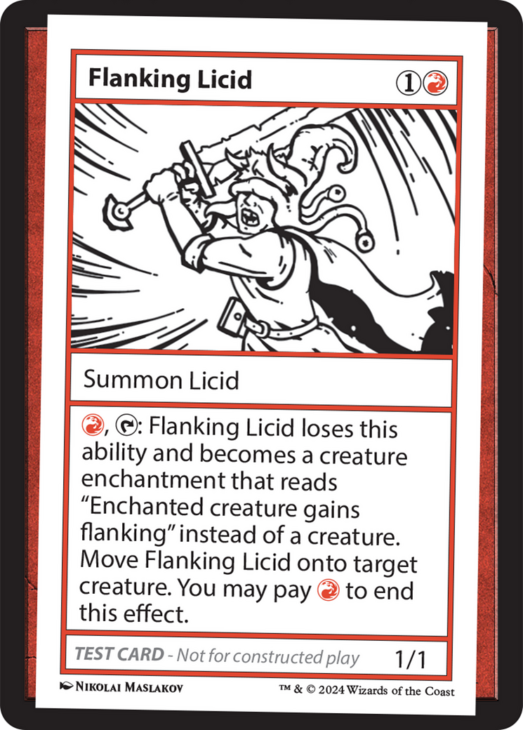 Flanking Licid [Mystery Booster 2 Playtest Cards] | Kessel Run Games Inc. 