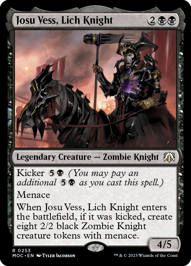 Josu Vess, Lich Knight [March of the Machine Commander] | Kessel Run Games Inc. 