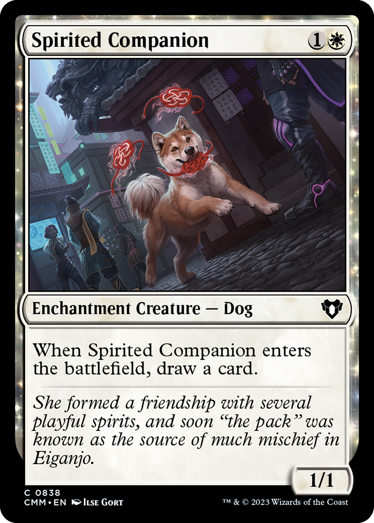 Spirited Companion [Commander Masters] | Kessel Run Games Inc. 