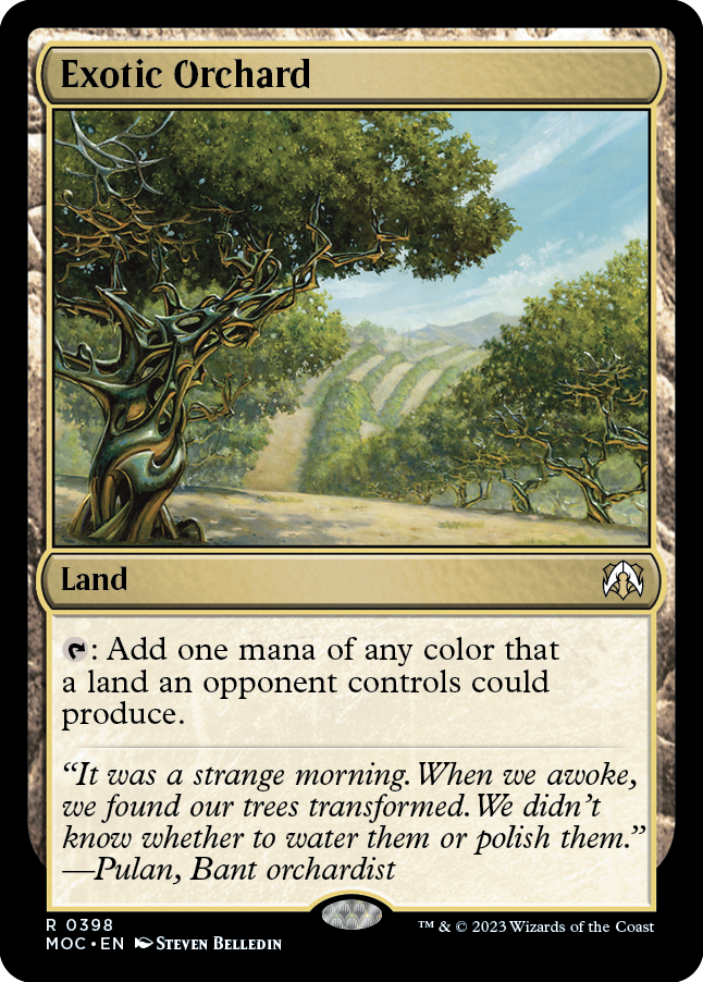 Exotic Orchard [March of the Machine Commander] | Kessel Run Games Inc. 