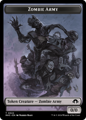 Zombie Army // Energy Reserve Double-Sided Token [Modern Horizons 3 Tokens] | Kessel Run Games Inc. 