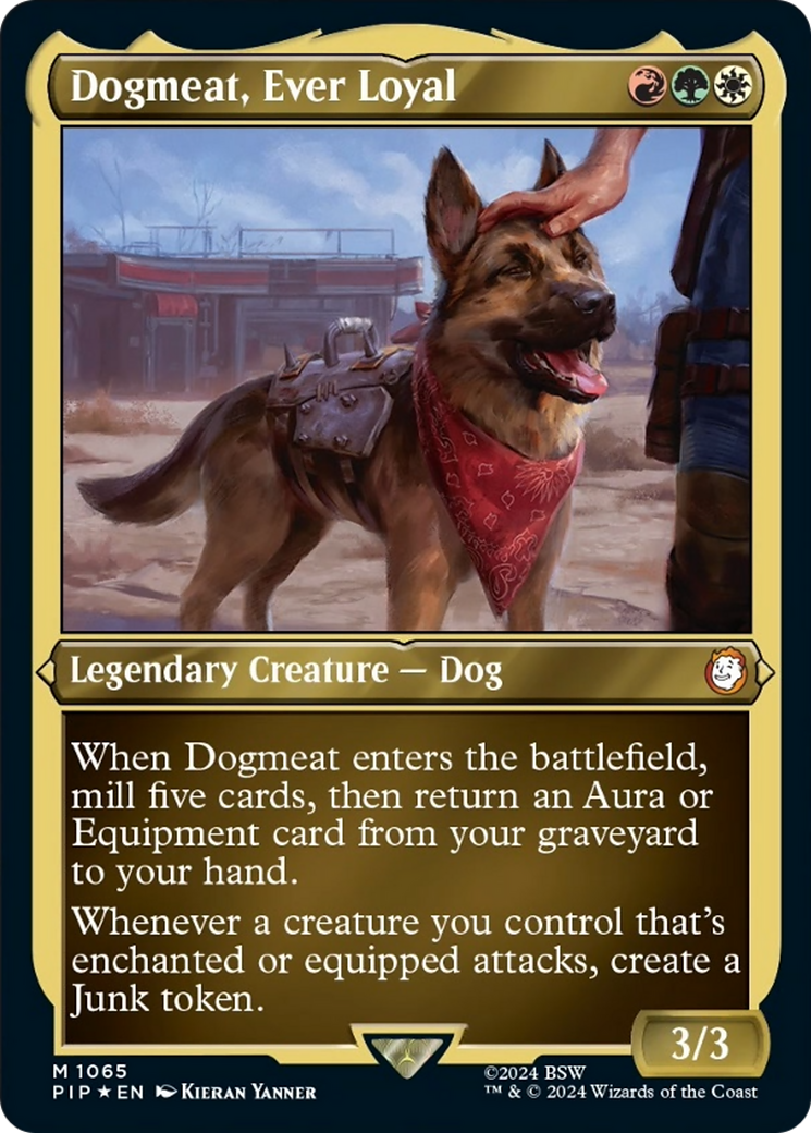 Dogmeat, Ever Loyal (Display Commander) [Fallout] | Kessel Run Games Inc. 