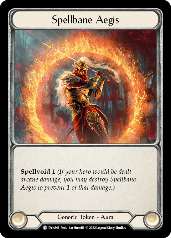 Spellbane Aegis [DYN246] (Dynasty)  Rainbow Foil | Kessel Run Games Inc. 