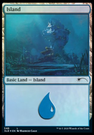 Island (Under the Sea) (548) [Secret Lair Drop Promos] | Kessel Run Games Inc. 