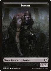 Spider // Zombie Double-Sided Token [Dungeons & Dragons: Adventures in the Forgotten Realms Tokens] | Kessel Run Games Inc. 