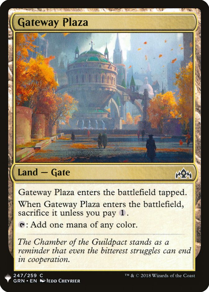 Gateway Plaza [Mystery Booster] | Kessel Run Games Inc. 