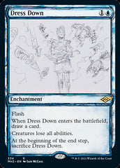 Dress Down (Sketch) [Modern Horizons 2] | Kessel Run Games Inc. 