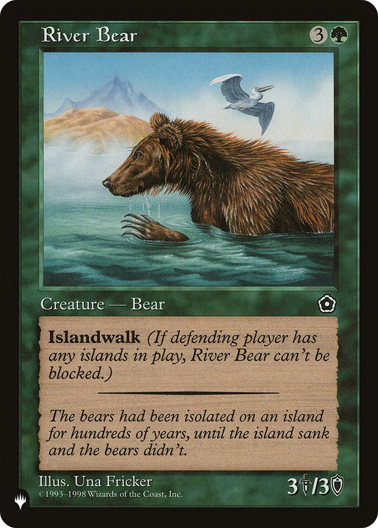 River Bear [The List Reprints] | Kessel Run Games Inc. 