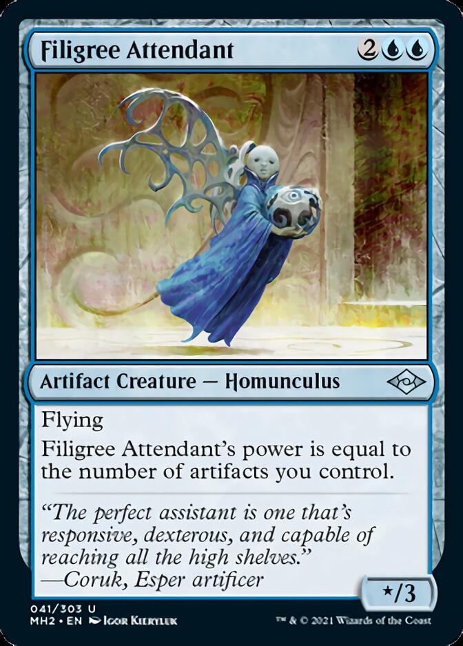 Filigree Attendant [Modern Horizons 2] | Kessel Run Games Inc. 