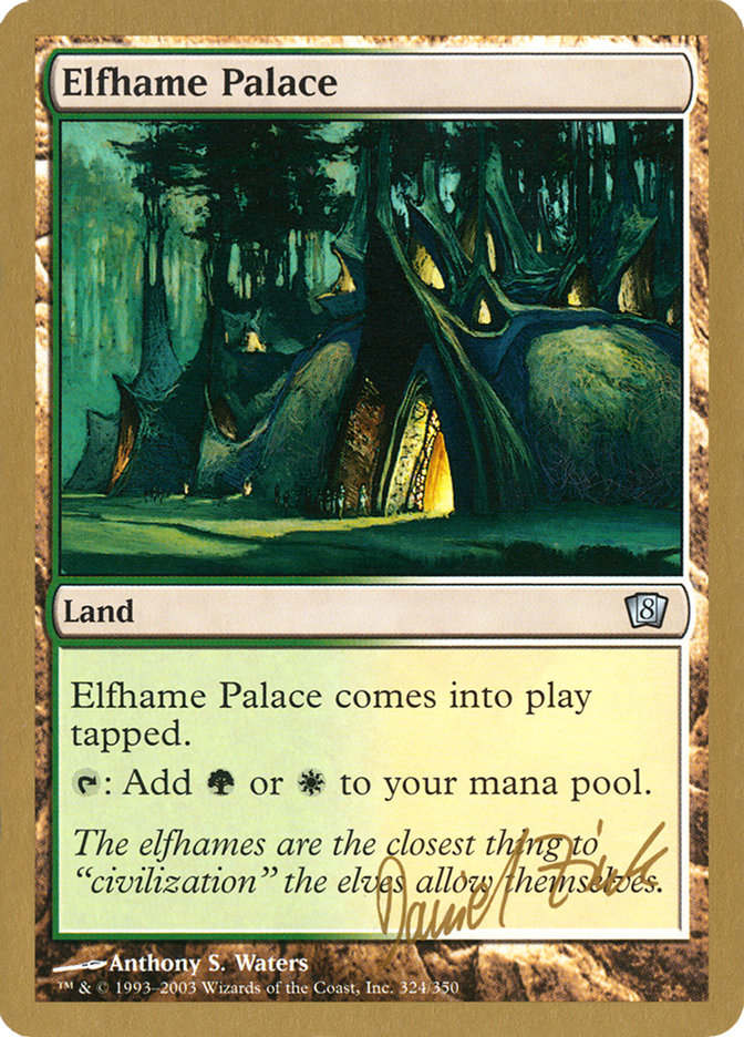 Elfhame Palace (Daniel Zink) [World Championship Decks 2003] | Kessel Run Games Inc. 