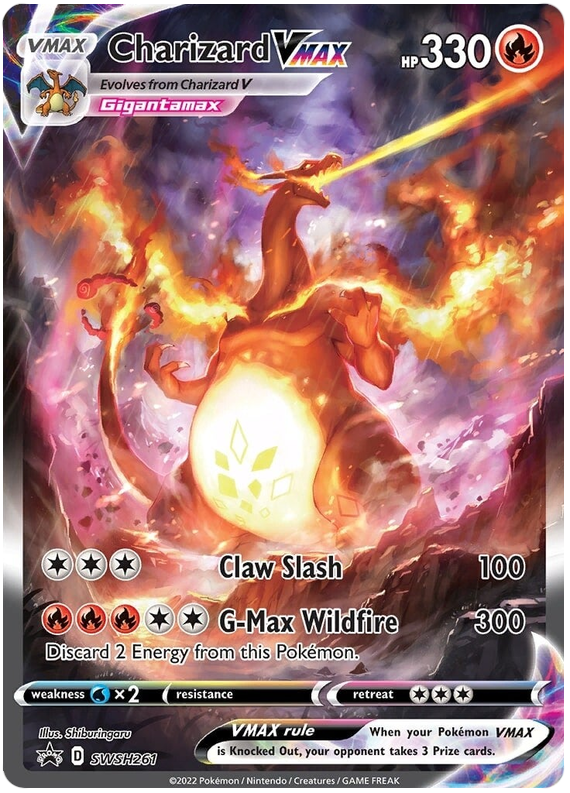 Charizard VMAX (SWSH261) [Sword & Shield: Black Star Promos] | Kessel Run Games Inc. 