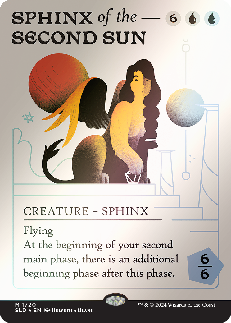 Sphinx of the Second Sun (Rainbow Foil) [Secret Lair Drop Series] | Kessel Run Games Inc. 