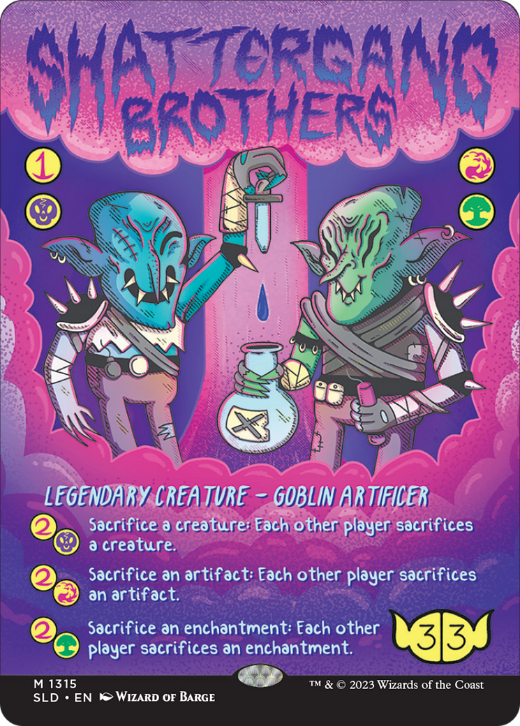 Shattergang Brothers [Secret Lair Drop Series] | Kessel Run Games Inc. 