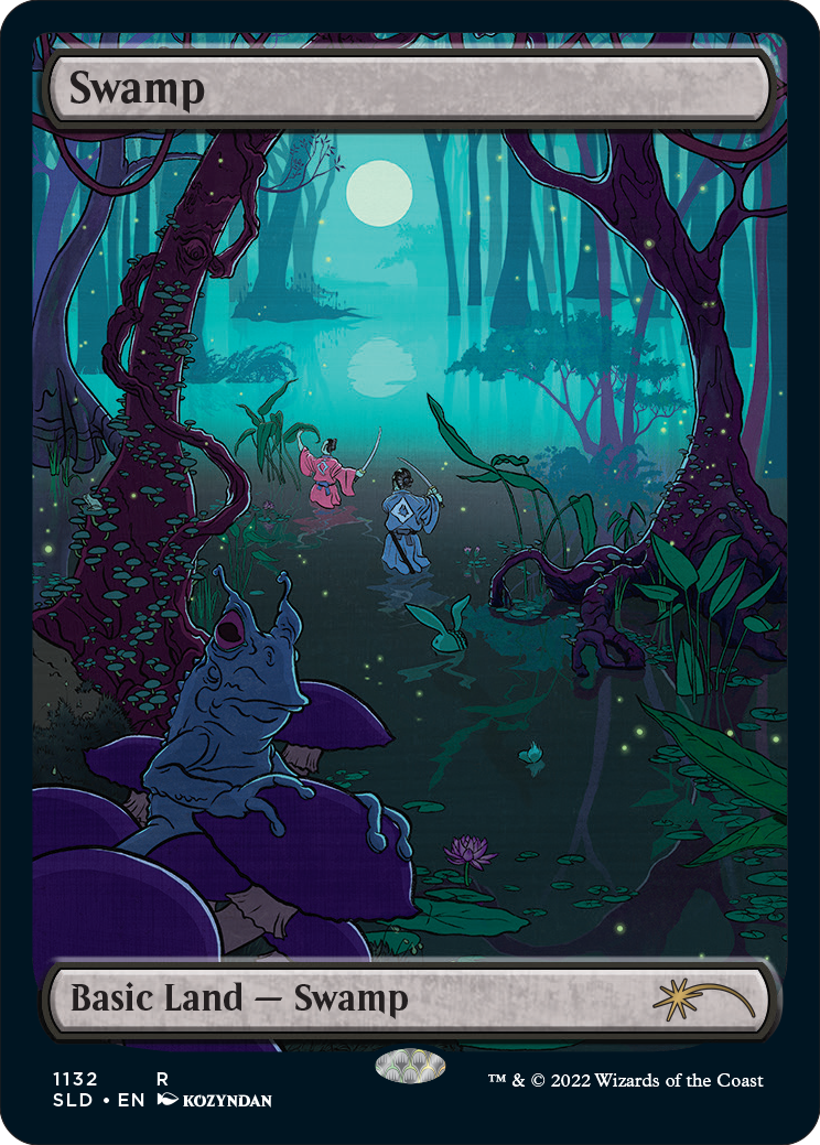 Swamp (1132) (Full-Art) [Secret Lair Drop Series] | Kessel Run Games Inc. 