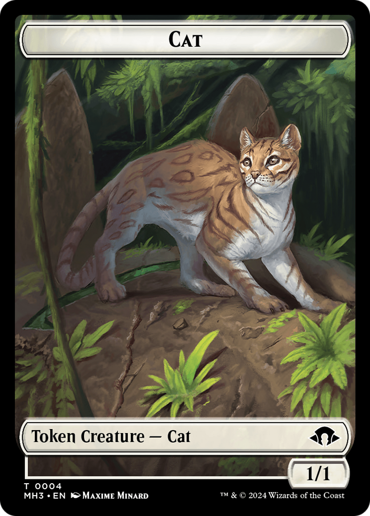 Cat Token [Modern Horizons 3 Tokens] | Kessel Run Games Inc. 