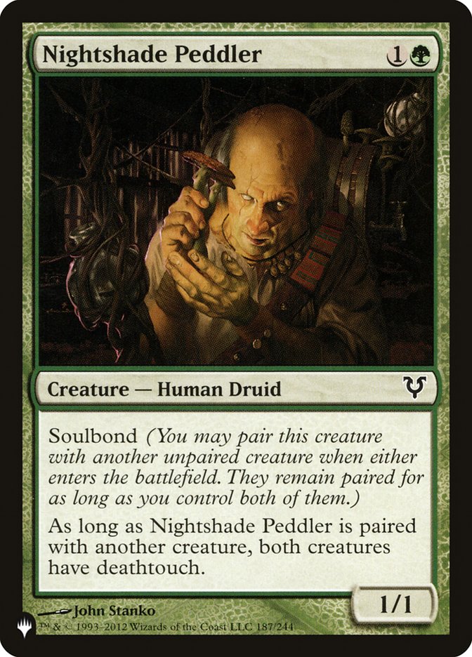 Nightshade Peddler [The List] | Kessel Run Games Inc. 