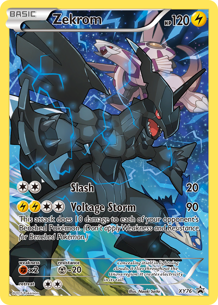 Zekrom (XY76) [XY: Black Star Promos] | Kessel Run Games Inc. 