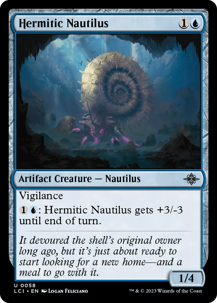 Hermitic Nautilus [The Lost Caverns of Ixalan] | Kessel Run Games Inc. 