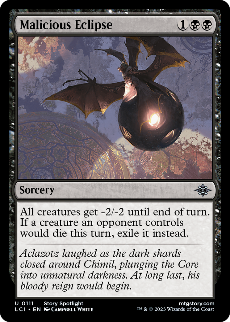 Malicious Eclipse [The Lost Caverns of Ixalan] | Kessel Run Games Inc. 