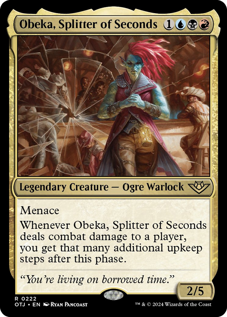 Obeka, Splitter of Seconds [Outlaws of Thunder Junction] | Kessel Run Games Inc. 