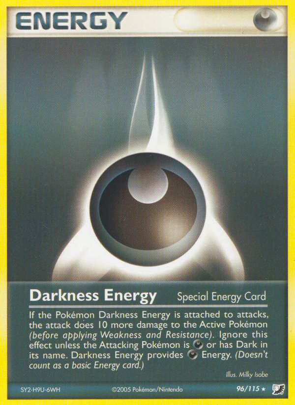 Darkness Energy (96/115) [EX: Unseen Forces] | Kessel Run Games Inc. 