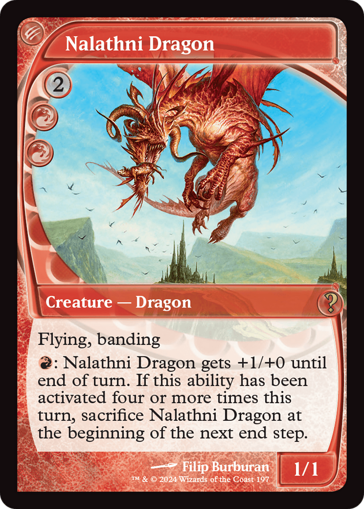 Nalathni Dragon (Future Sight) [Mystery Booster 2] | Kessel Run Games Inc. 