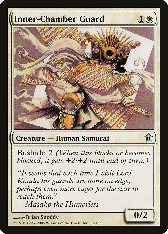 Inner-Chamber Guard [Saviors of Kamigawa] | Kessel Run Games Inc. 